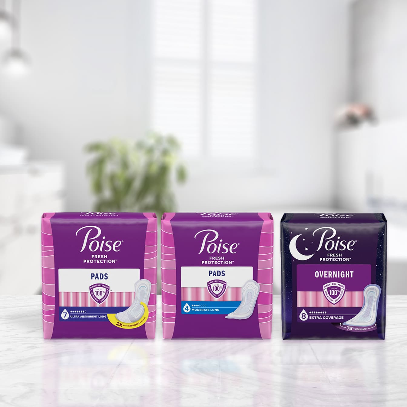 Depend, Poise unveil new women's incontinence products