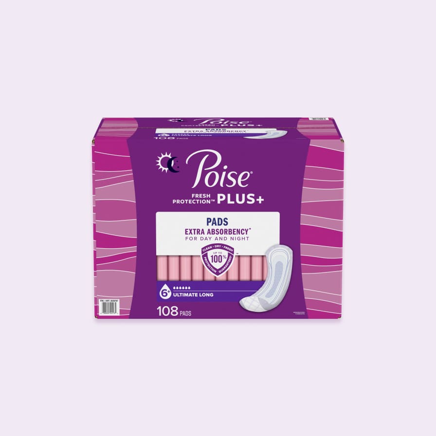 Poise Overnight Incontinence Pads, Ultimate Absorbency, Extra Coverage, 36  ct ✓✓ 36000469950